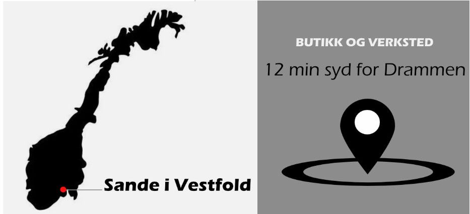 Butikk lokasjon for JB-hagemaskiner.no i Norge
