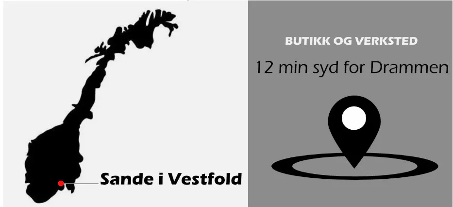Butikk lokasjon for JB-hagemaskiner.no i Norge